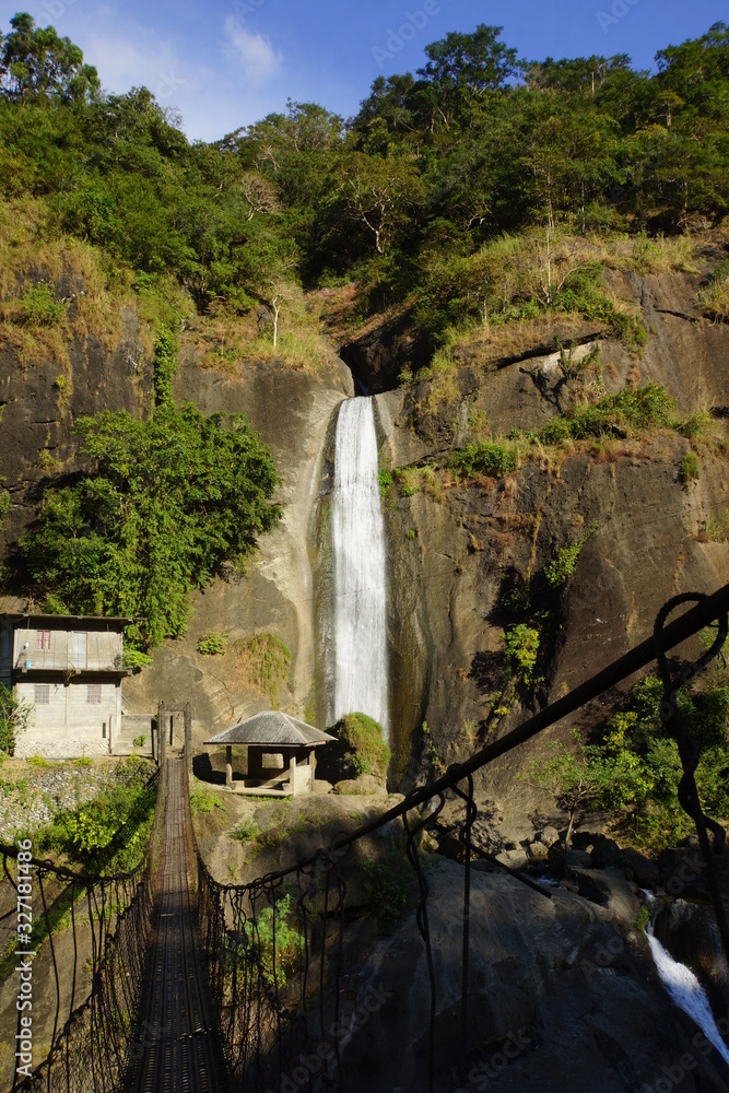 bridal veil falls kennon road tuba benguet Stock Photo Adobe Stock