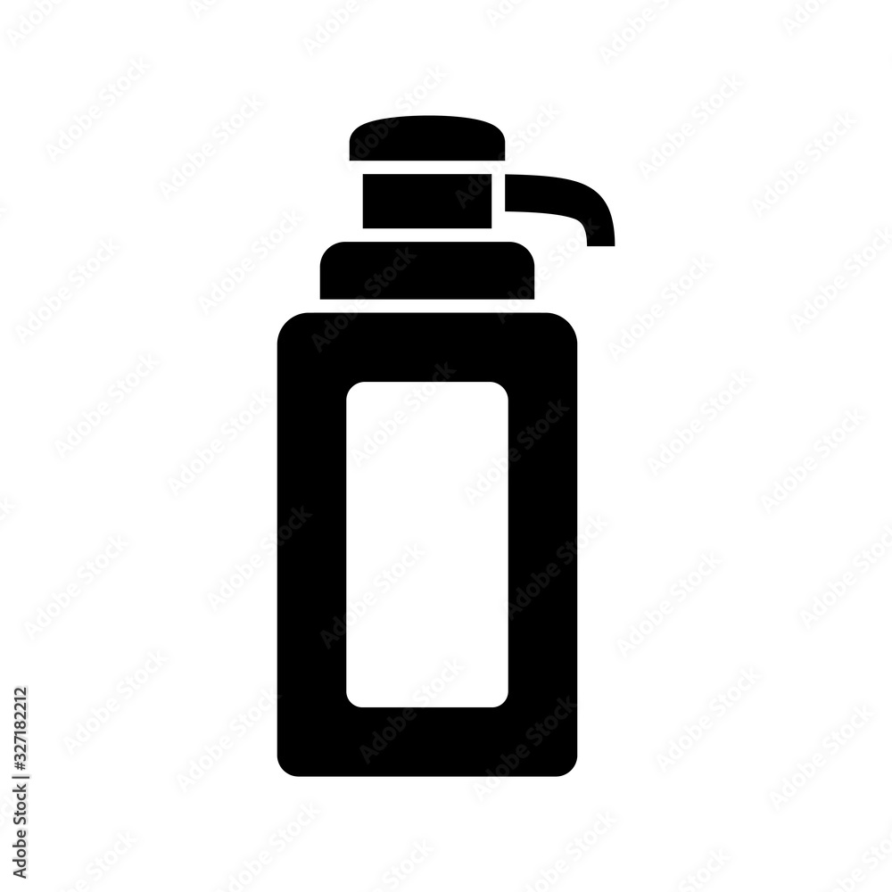 liquid soap icon design, flat style icon collection