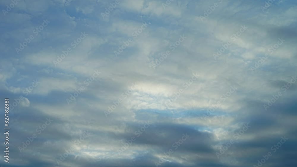 Time-lapse of Clouds Moving Fast in Blue Sky Time-lapse of Clouds Moving Fast in Blue Sky