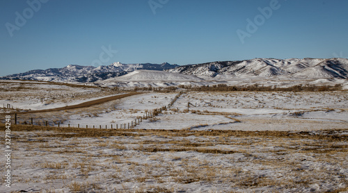 landscape of mountains