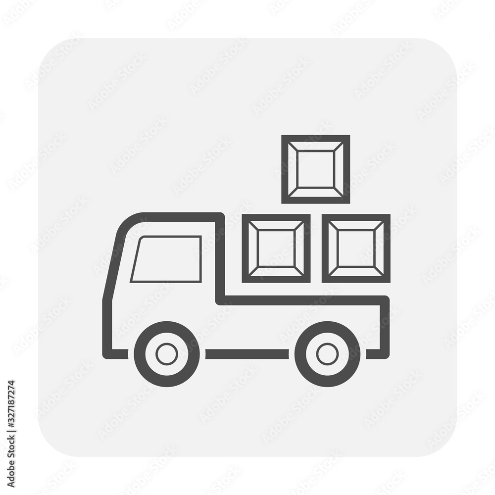 shipping delivery icon