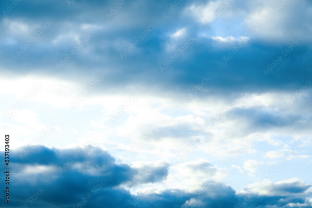 Beautiful view of blue sky with clouds Beautiful view of blue sky with clouds