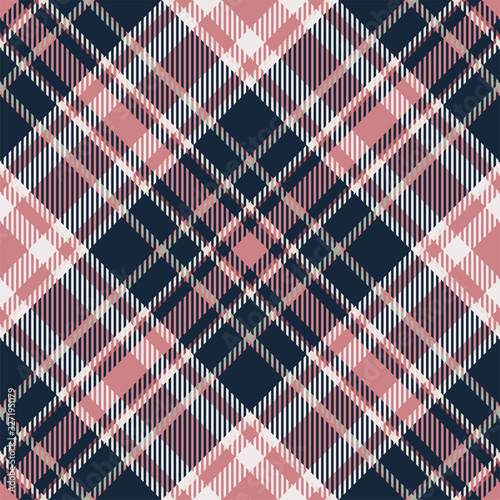Tartan scotland seamless plaid pattern vector. Retro background fabric. Vintage check color square geometric texture.