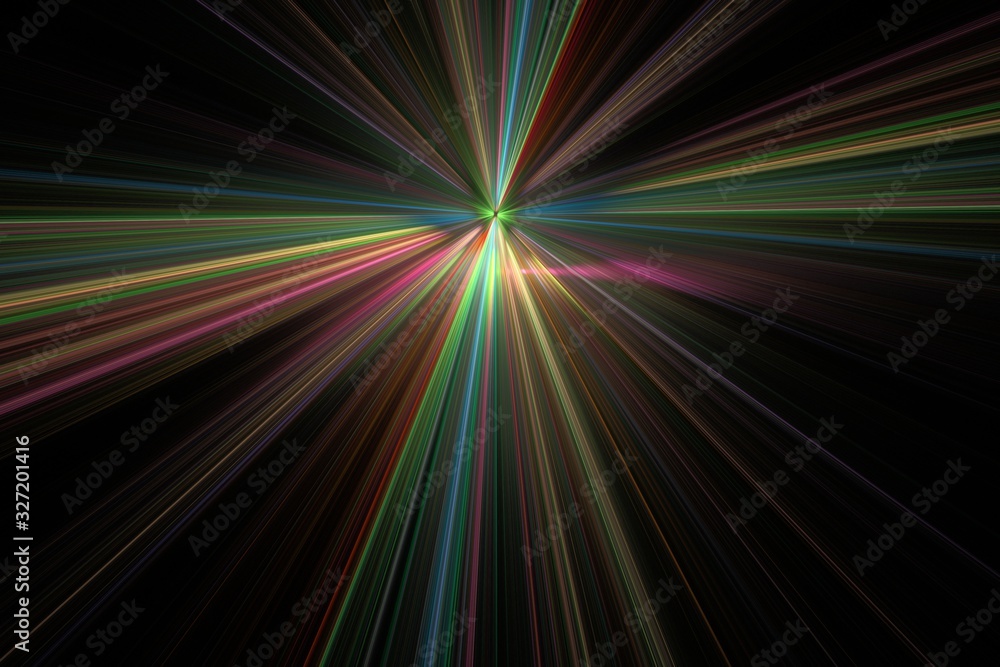 Obraz premium abstract speed acceleration motion in space