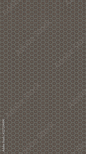 Seamless Pattern. Triangle shapes. White Star Light.  Textile, Brown, Wooden, Turkish Tiles.