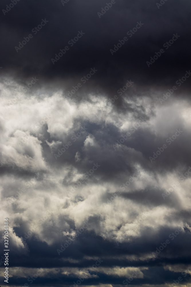 Fototapeta premium dramatic sky with clouds