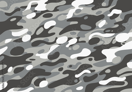Fototapeta Vector illustration of a military camouflage background template
