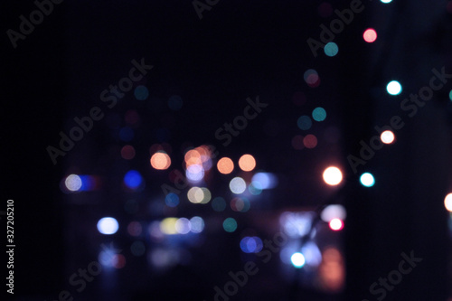 abstract lights bokeh background © Stacey
