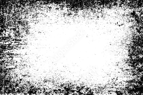 Black and white grunge texture. Abstract monochrome background