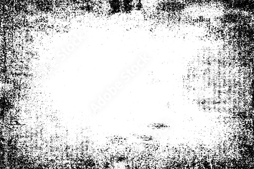 Wallpaper Mural Black and white grunge texture. Abstract monochrome background Torontodigital.ca