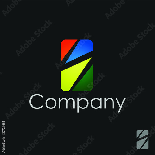 abstract business logo consisting of boxes, S letters and colorful Free Download abstract business logo consisting of boxes, S letters and colorful - GFXLoad