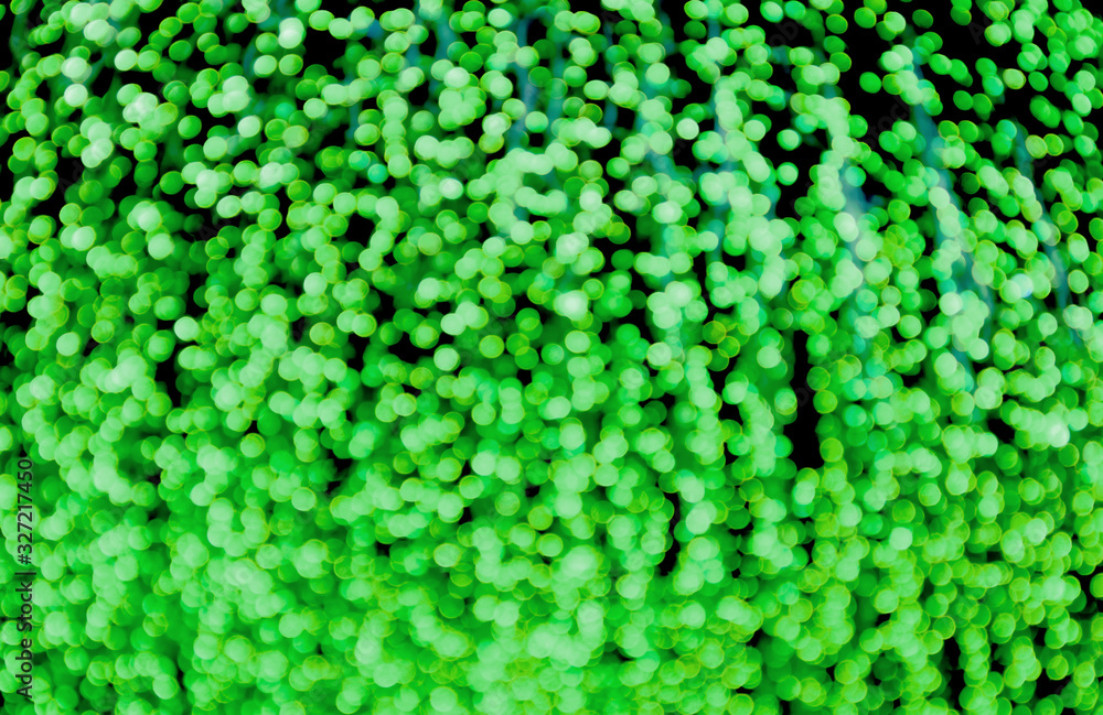 Abstract Blurred Neon Green Illuminated Decorative Lights for Background or Wallpaper Abstract Blurred Neon Green Illuminated Decorative Lights for Background or Wallpaper