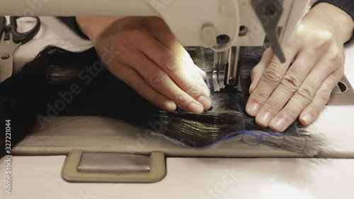 Hair Extensions Production Process, Human Hair Extension Production of wigs and hair extensions