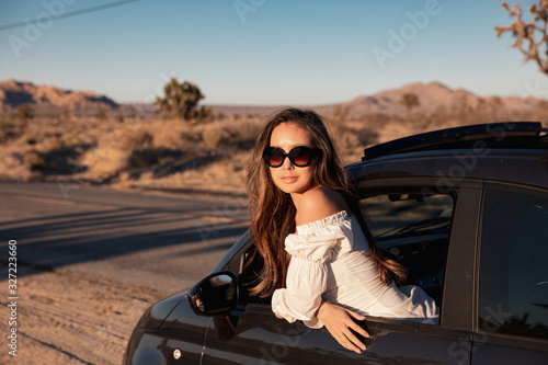 young woman in car © onlymag