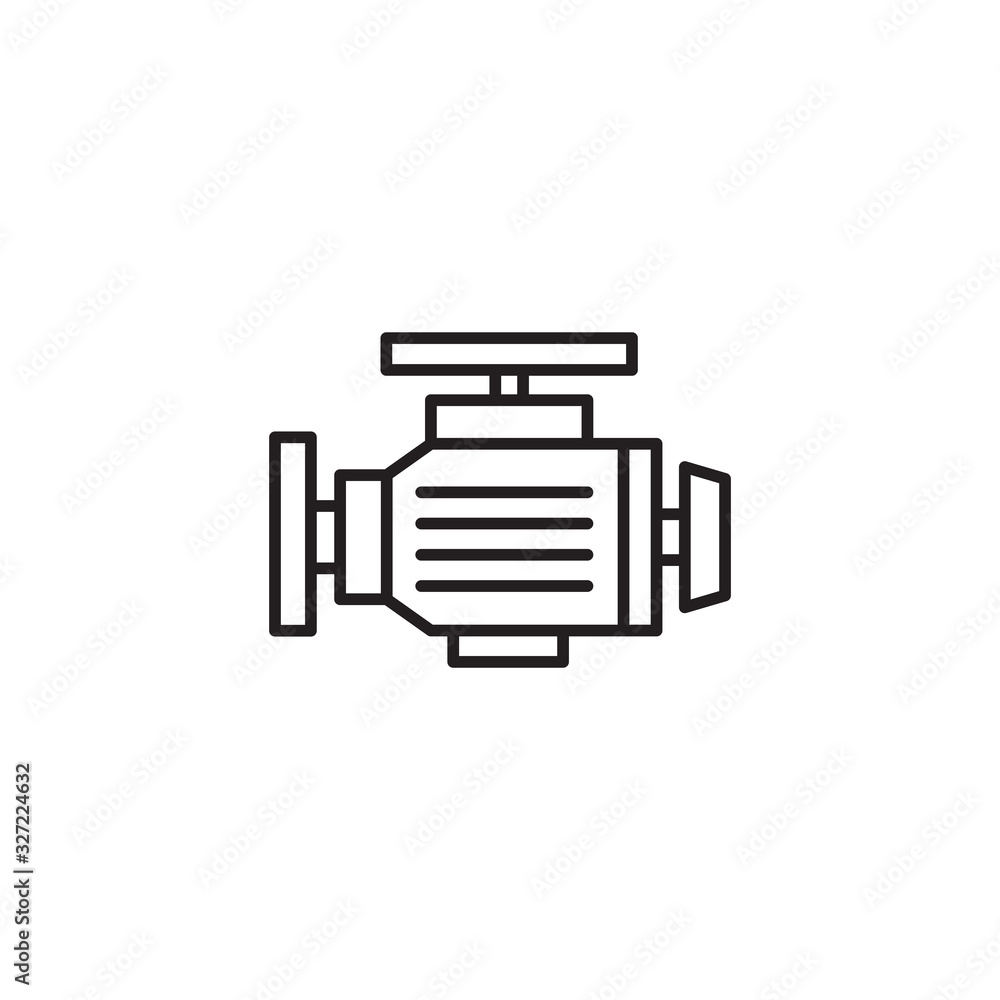 Engine icon in trendy flat style isolated on white background. Symbol for your web site design, logo, app, UI. Vector illustration, EPS Engine icon in trendy flat style isolated on white background. Symbol for your web site design, logo, app, UI. Vector illustration, EPS