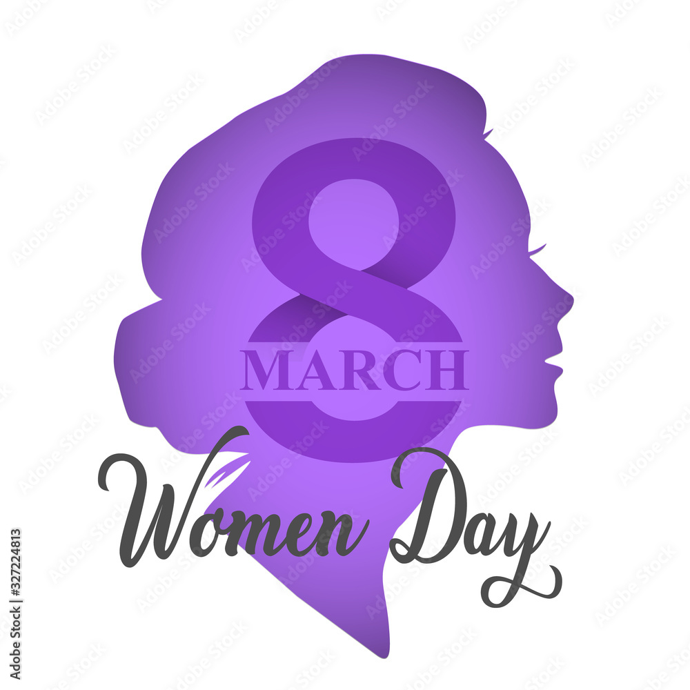 Banner happy women day design vector eps 10 Banner happy women day design vector eps 10