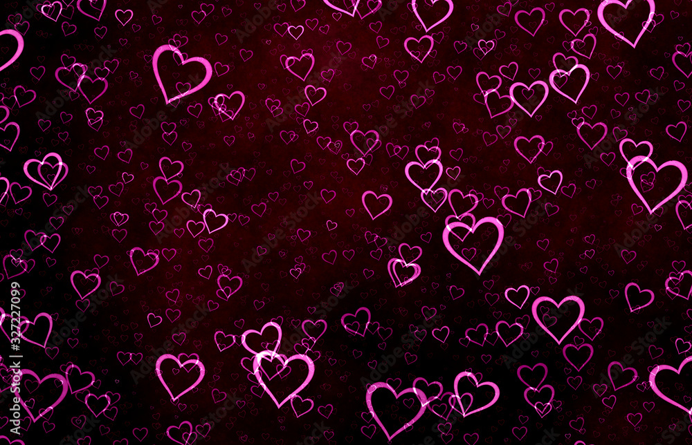  hearts background