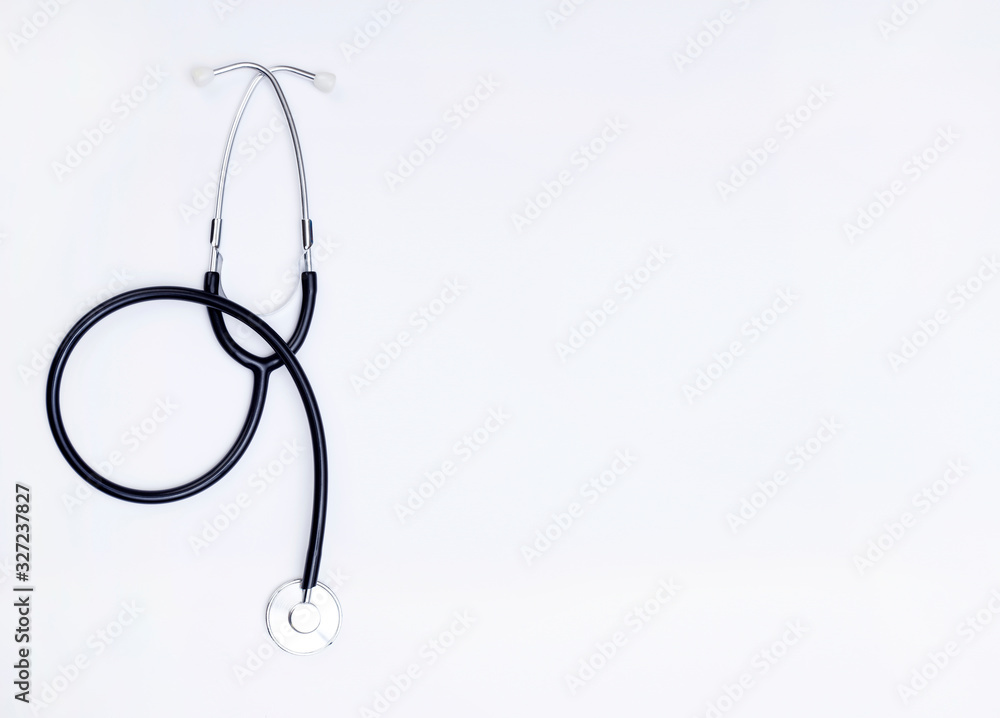 stethoscope on white background stethoscope on white background