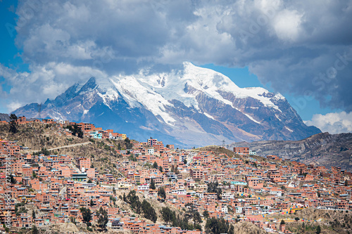 Mountain Illimani Aymara. © Albert