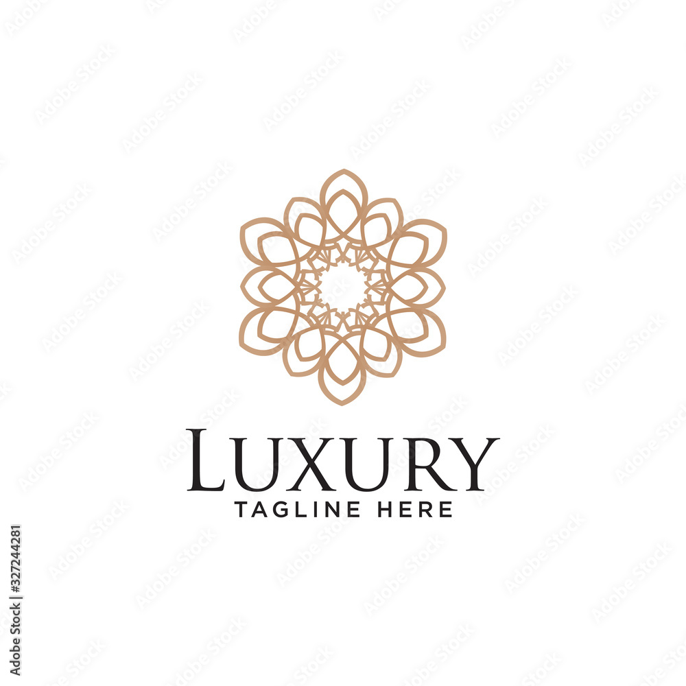 Abstract Leaf logo icon design. Elegant crown line symbol. Universal premium vector sign Abstract Leaf logo icon design. Elegant crown line symbol. Universal premium vector sign