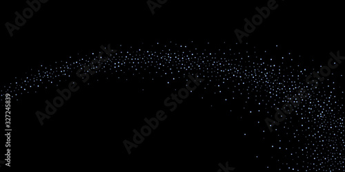 Rainbow, iridescent rectangle, shiny confetti.