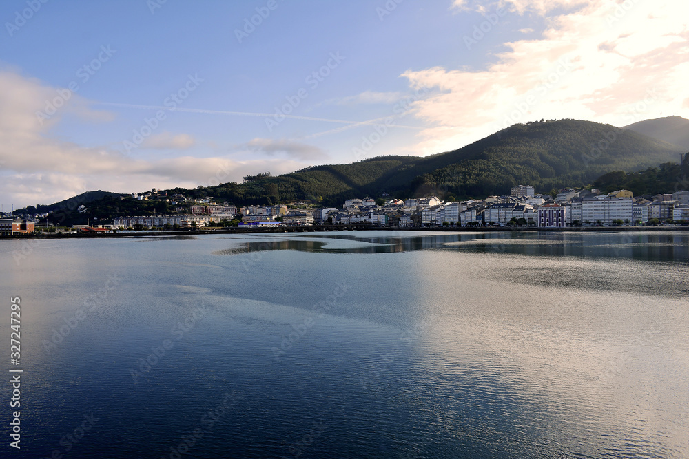 city of Viveiro, Lugo, Galicia. Spain. Europe.  October 06, 2019