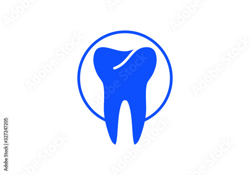 Dental Logo, Tooth dental logo, Dental Care Logo Inspiration Vector