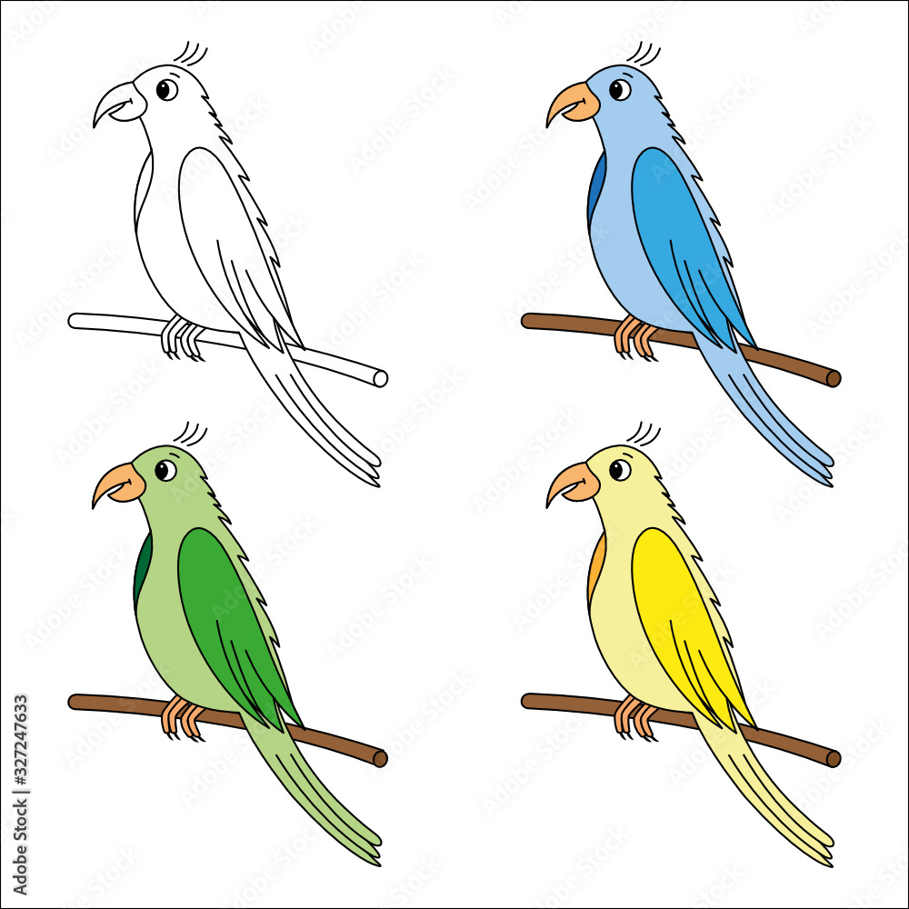 Naklejka premium bird