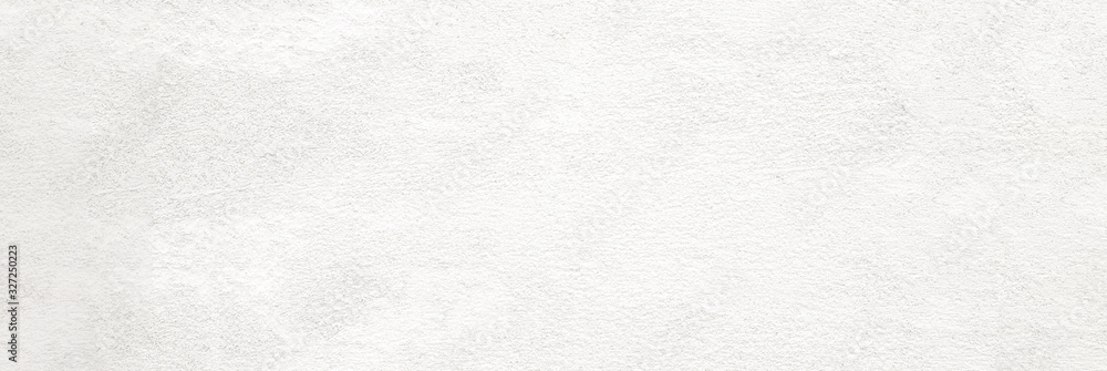 White concrete stone paint wall background, Grunge cement paint texture backdrop, Light brown rough concrete stone wall banner, Copy space for interior design background, wallpaper <span>plik: #327250223 | autor: mangpor2004</span>