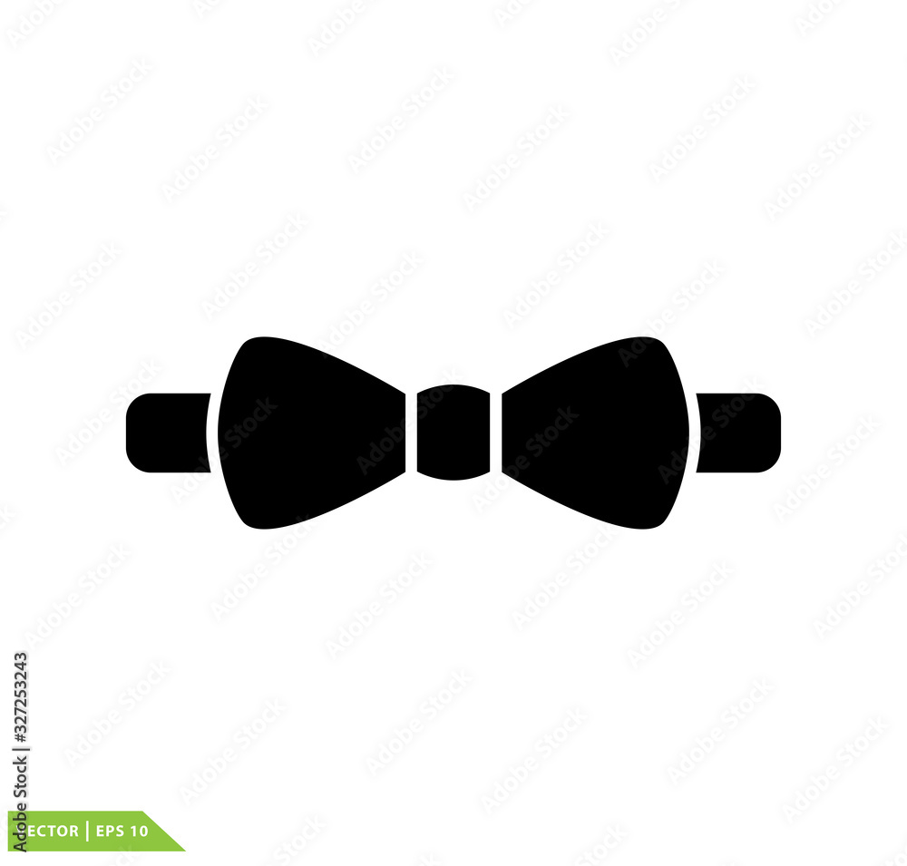 Fototapeta premium Tie icon vector logo template
