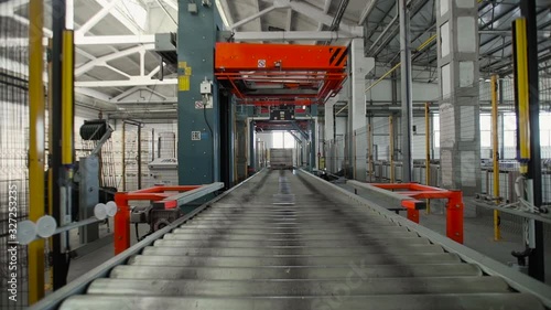 Wallpaper Mural Conveyer Line For Ceramic Tile At Heavy Plant. Factory for the Production of Ceramic Tiles. The Process of Making Ceramic Tiles Torontodigital.ca