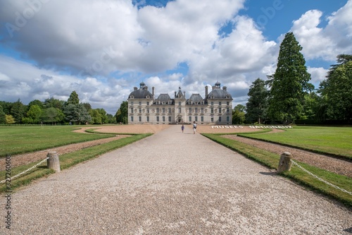 Château de Cheverny (Cheverny Castle) in loire valley in France