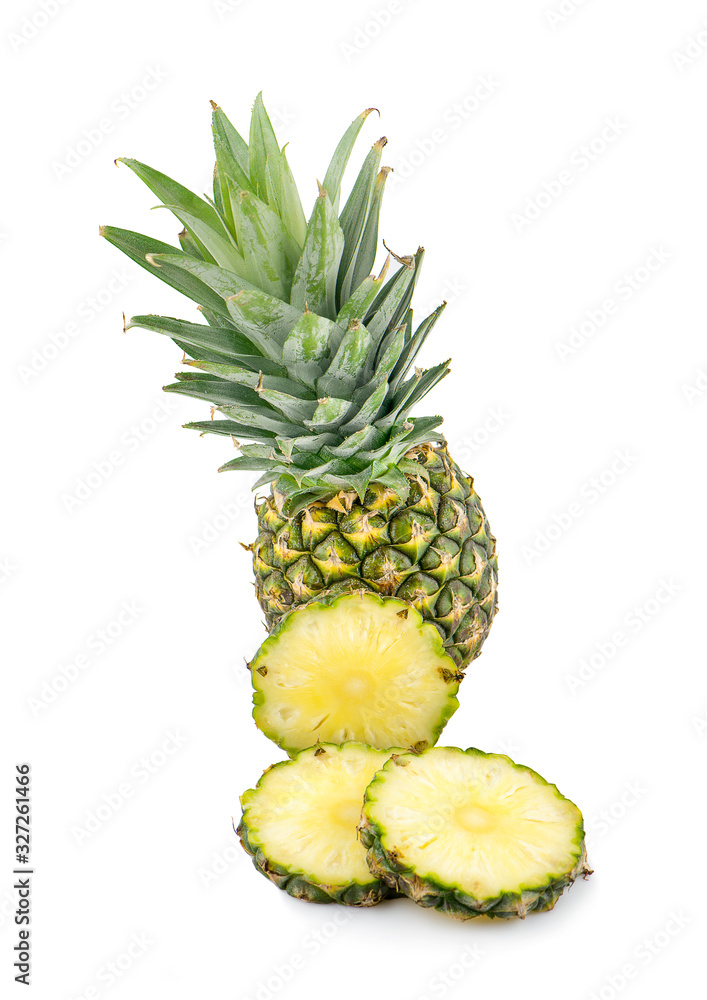 Pineapple an isolated on white background Pineapple an isolated on white background