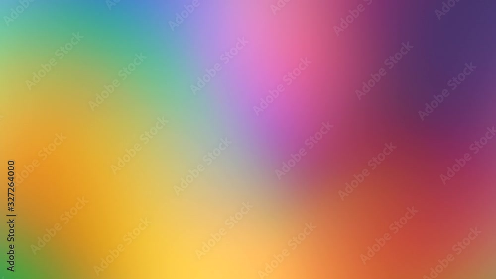 Soft rainbow color holographic iridescent gradient. Hologram glitch. Light through a prism and smoke. Abstract background