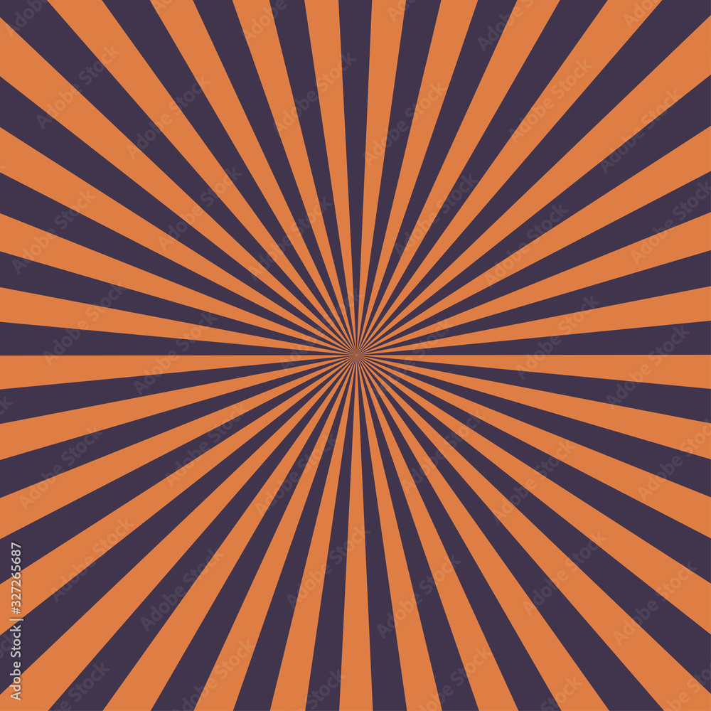 Obraz premium An abstract retro sunburst background image. 