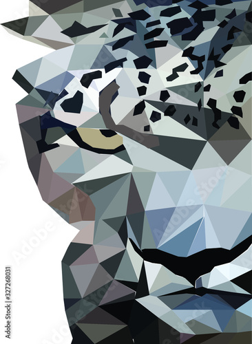 a leo with lowpoly