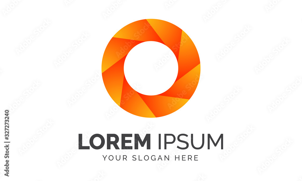 Abstract Letter O Circle Logo Design Vector Graphic Elements Template Abstract Letter O Circle Logo Design Vector Graphic Elements Template