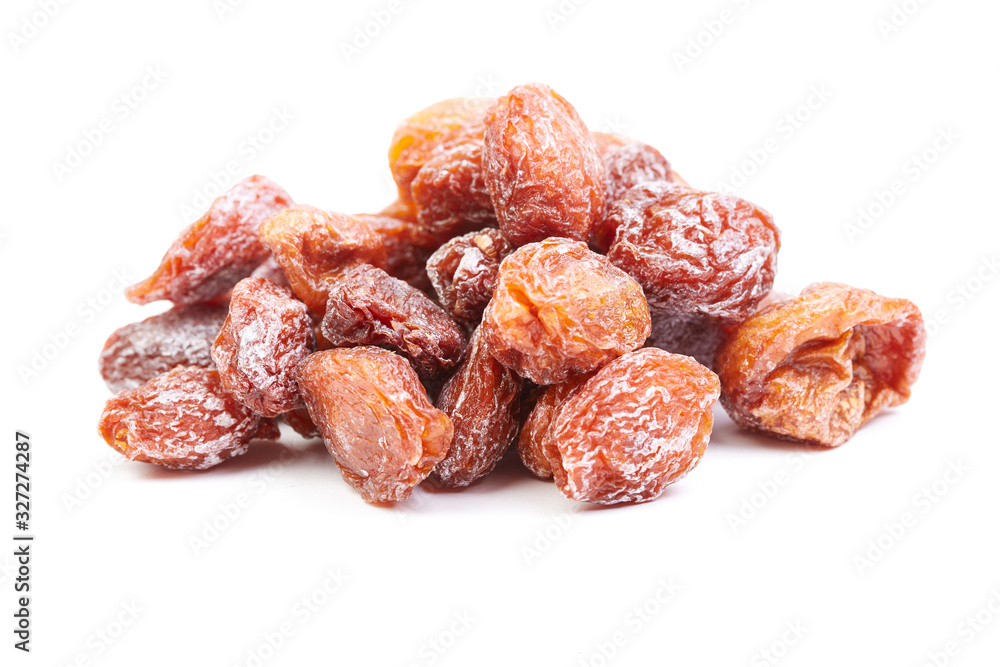 A pile of preserved apricot A pile of preserved apricot
