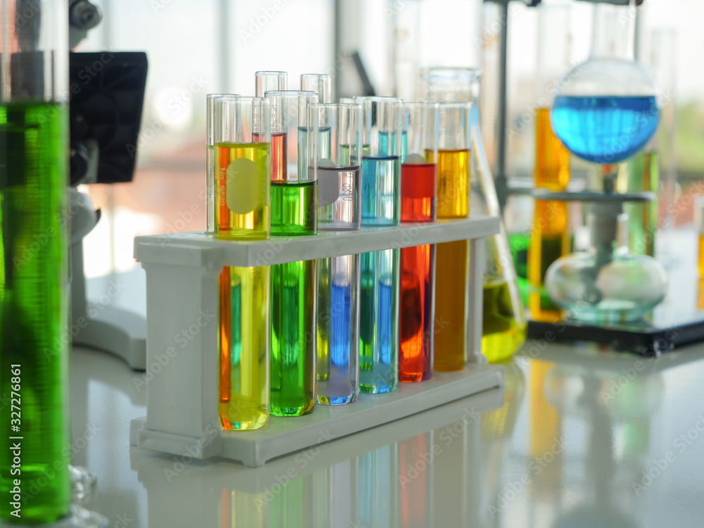 Test tubes and other laboratory glassware Test tubes and other laboratory glassware