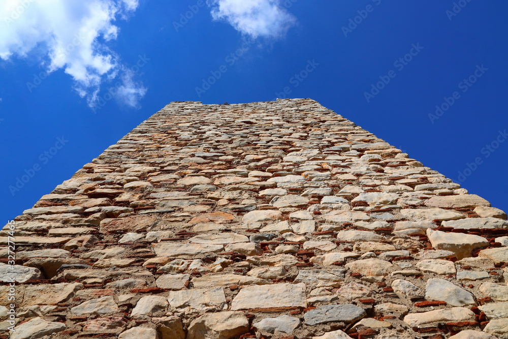 Oinoi tower in Marathon, Attica, Greece Oinoi tower in Marathon, Attica, Greece
