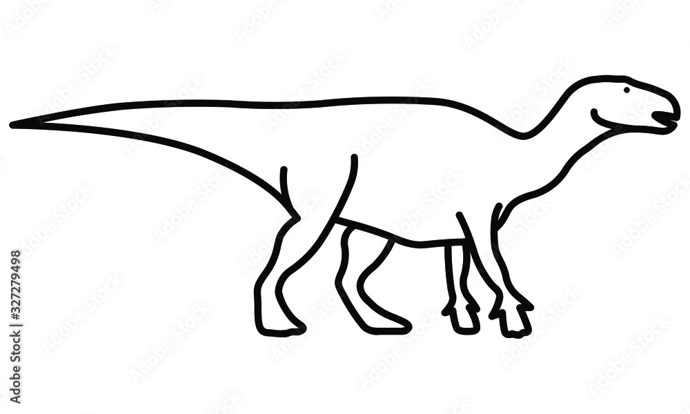 An illustration icon of a Iguanodon An illustration icon of a Iguanodon