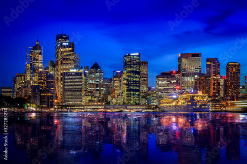 Skyline of Sydney Reflected in Jackson Bay © 4th Life Photography