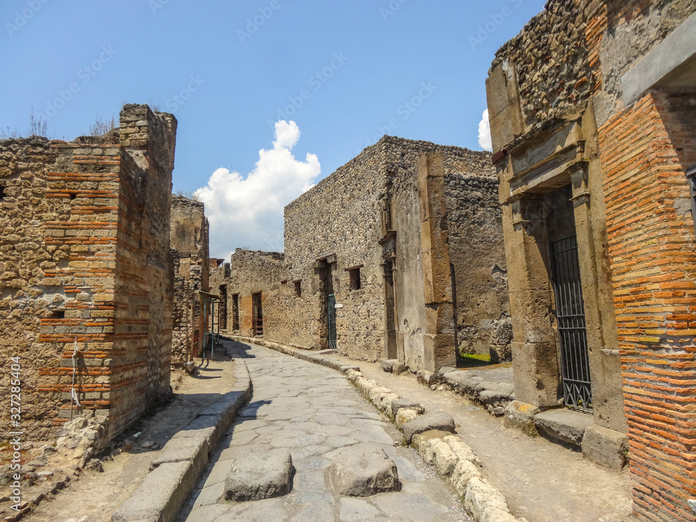 Pompeii / Pompeji - Ruinenstadt in Italien