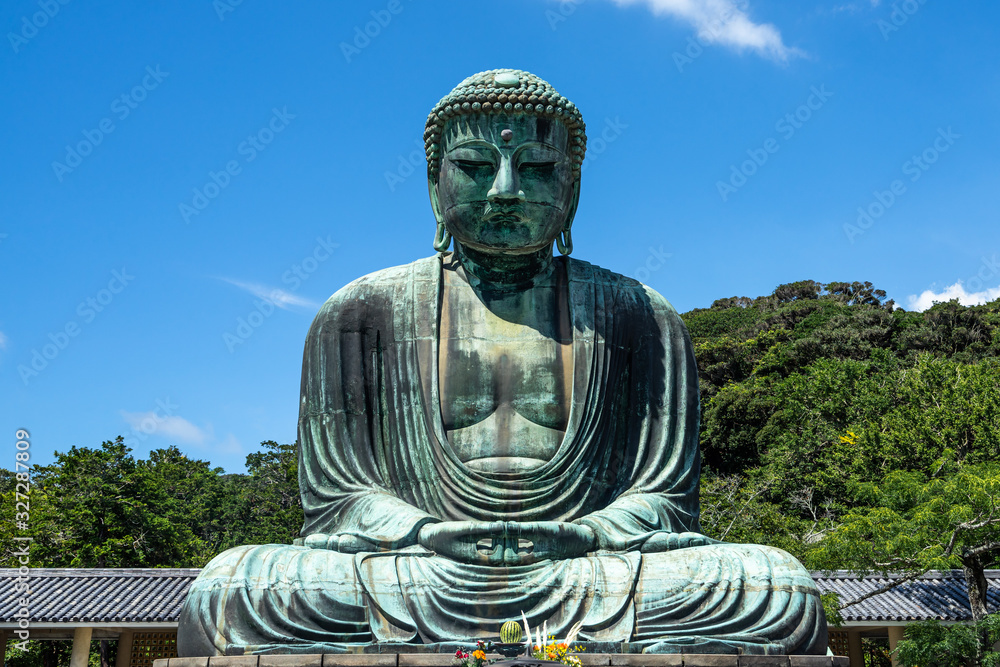 The Great Buddha of Kamakura at Kotokuin Temple is one of the most famous icons of Japan The Great Buddha of Kamakura at Kotokuin Temple is one of the most famous icons of Japan