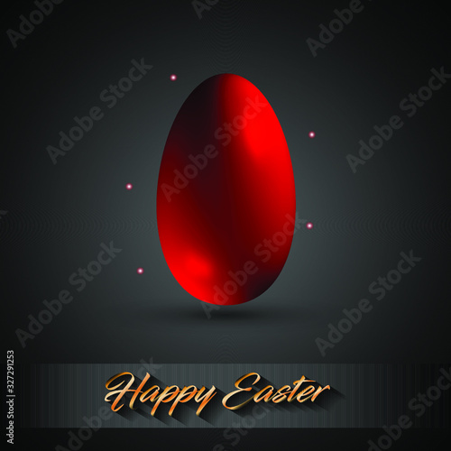 Happy easter background  greeetings for elegant cards, flyer or event invitations. photo