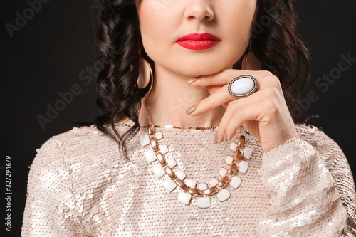 Young woman with beautiful ...