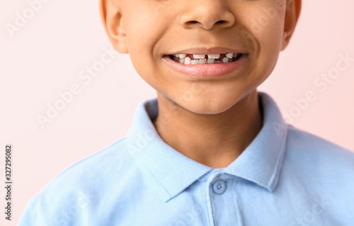 Happy smiling African-Ameri...