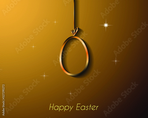 Happy easter background  greeetings for elegant cards, flyer or event invitations. photo