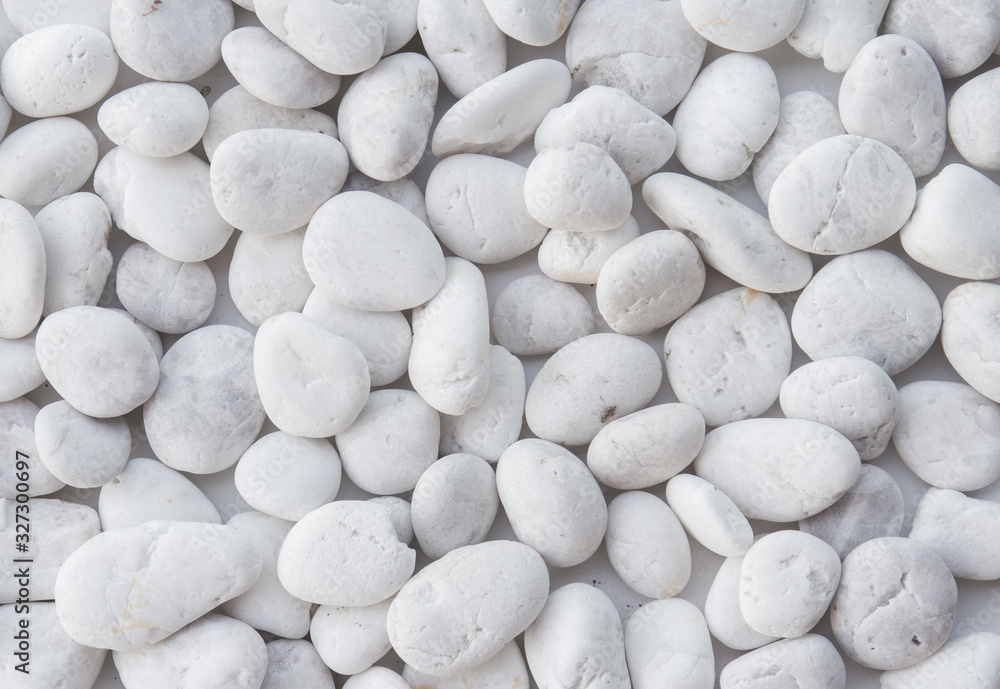 White pebbles stone texture and background White pebbles stone texture and background
