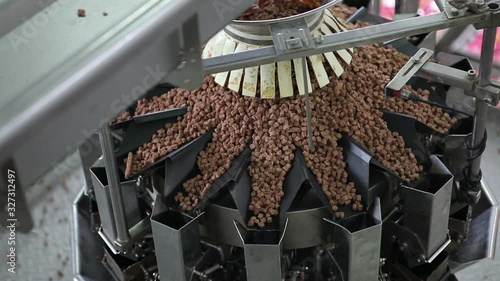 Enterprise for the production of granules. The company is the manufacturer of animal feed. Line factory food production for dogs and cats.